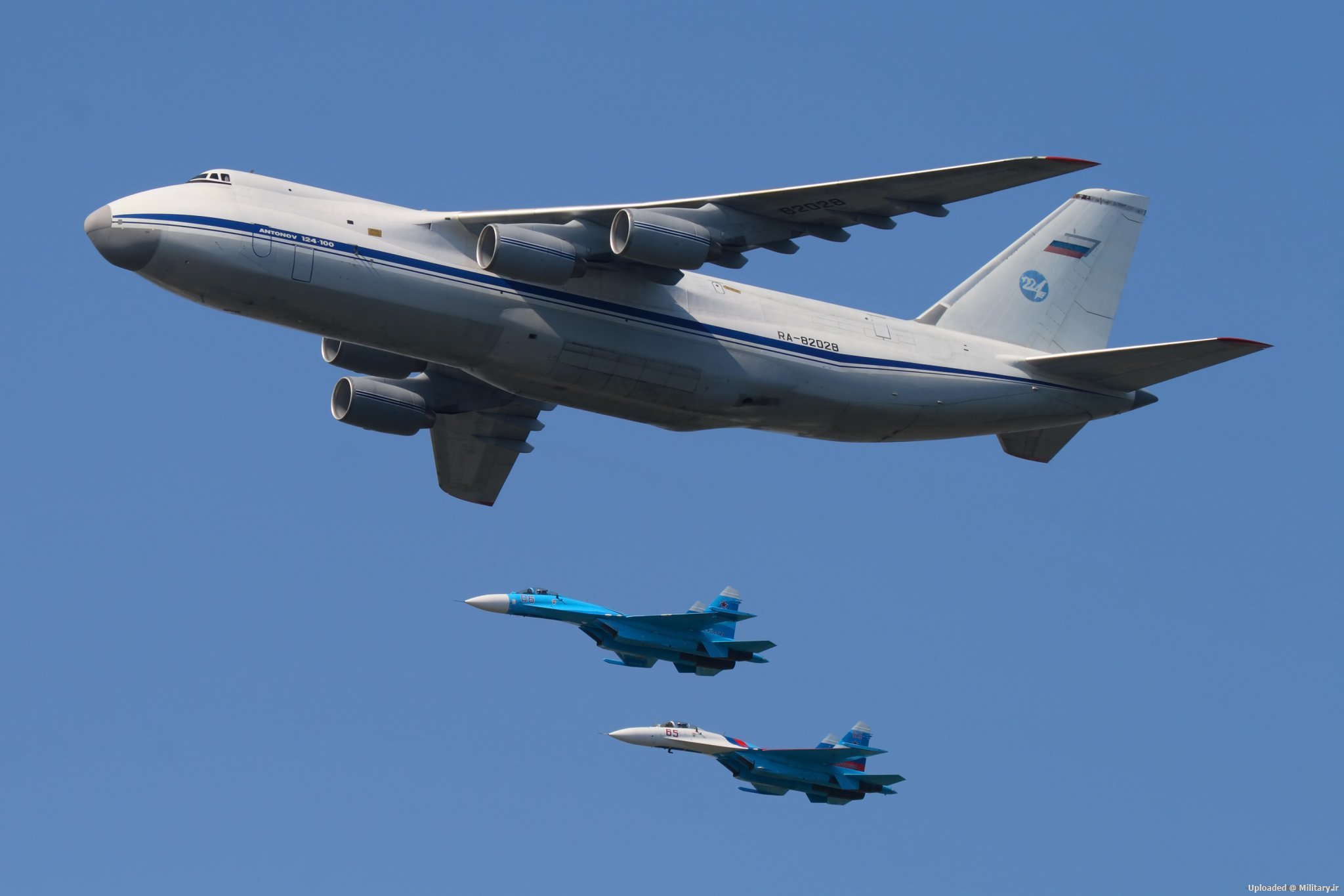 An-124_RA-82028_in_formation_with_Su-27_