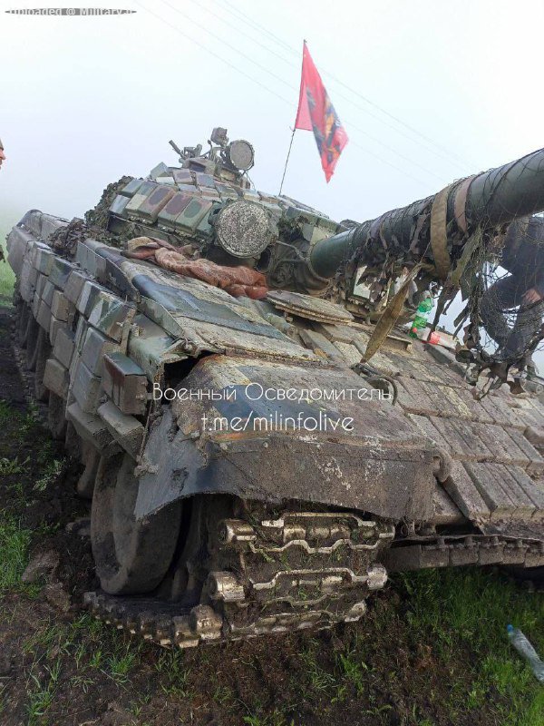 A_Polish_donated_T-72AV_got_captured_in_