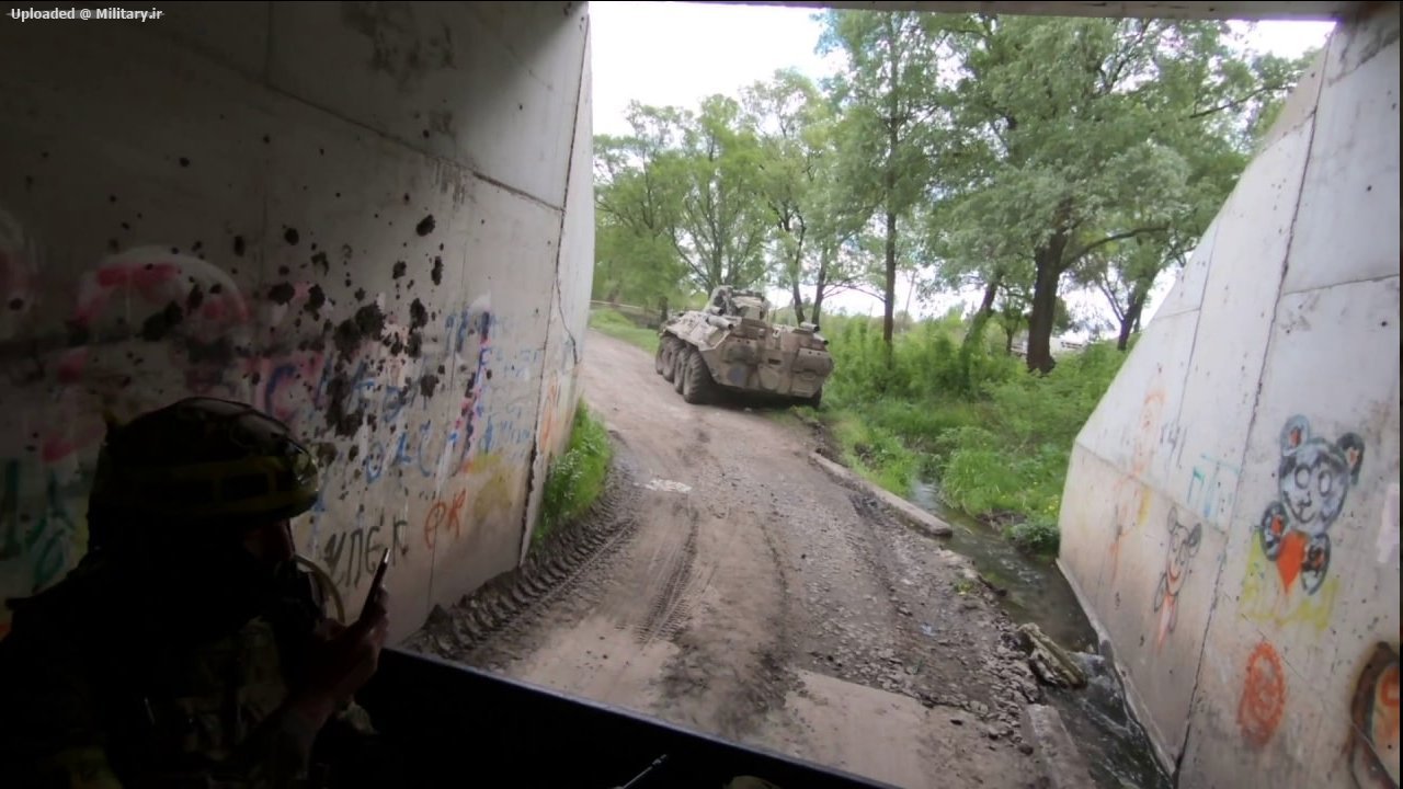 A_Russian_BTR-82A_APC_was_abandoned_and_