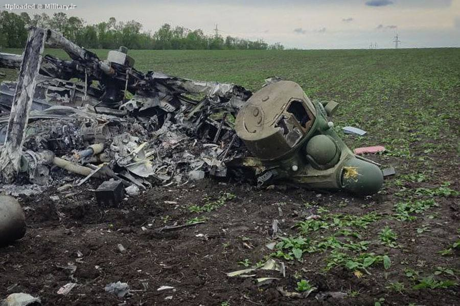 The_crash_site_of_a_Russian_Mi-28N_attac