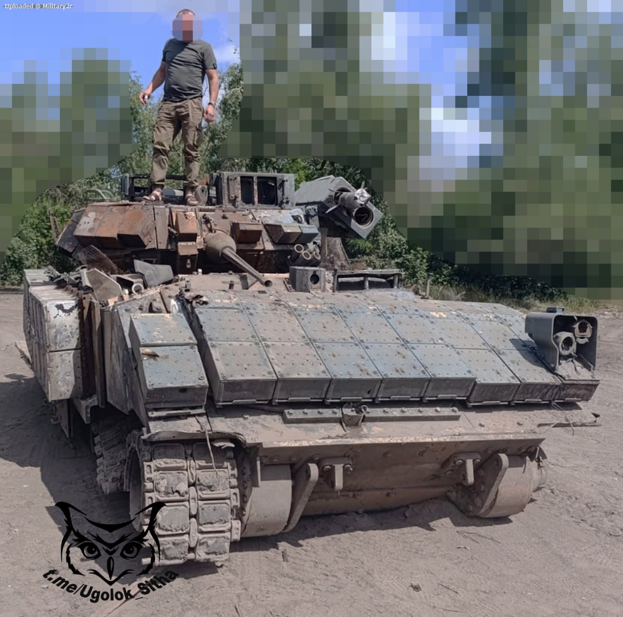 Unichtozhennaya_amerikanskaya_BMP_M2_Bra