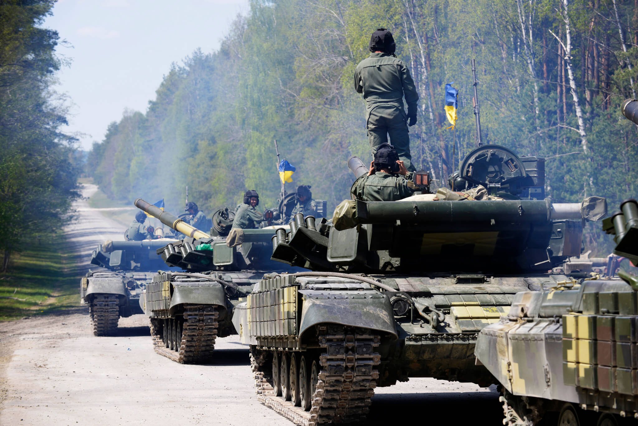 VanderTogt-Ukrainian_tank_crews_during_t