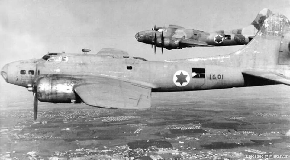 هواپیماهای B-17 در خدمت رژیم صهیونیستی و تشکیل اسکادران 69 