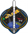 Filename=spacex-jason3-falcon9-mission-patch.png
Filesize=243KiB
Dimensions=543x640
Date added=Jan 19, 2016 spacex-jason3-falcon9-mission-patch.png