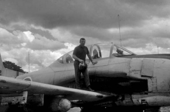 Air-American-pilot-John-Wiren-posing-on-
