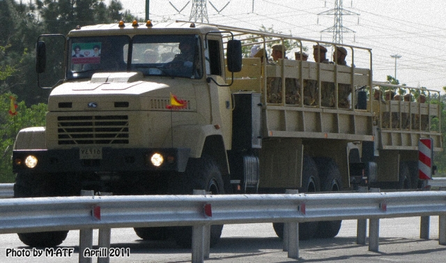 کامیون KrAZ-6322 در خدمت نیروهای مسلح ایران 1